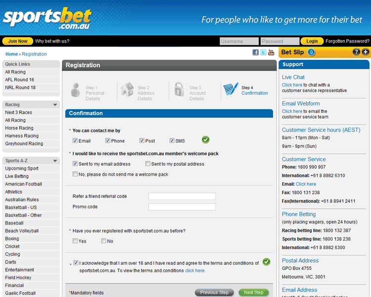 Sportsbet Free Bet-kode